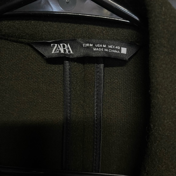 Zara Men Green coat - Picture 5 of 7